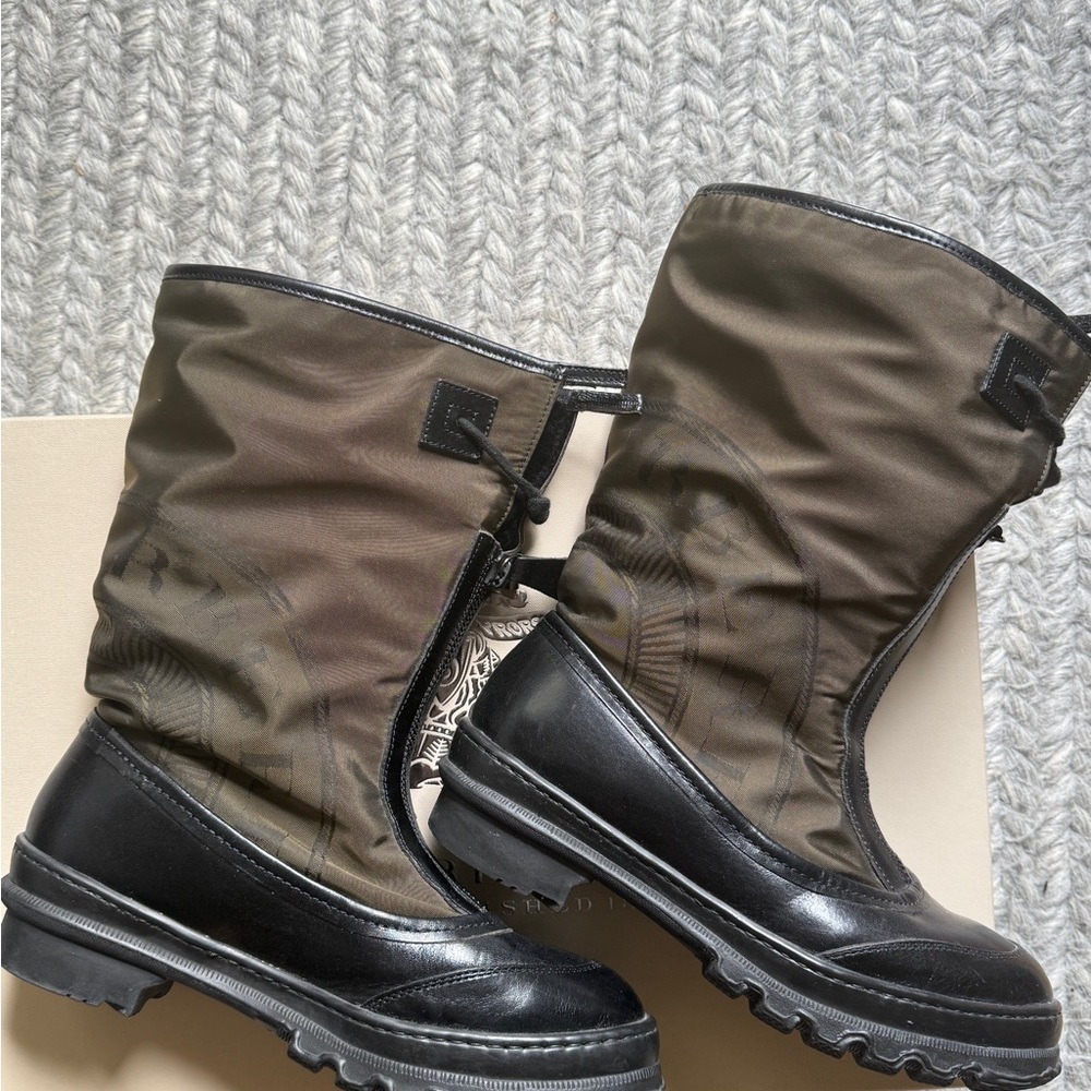 Burberry Heritage Nylan Winsor Weather Boot View 3